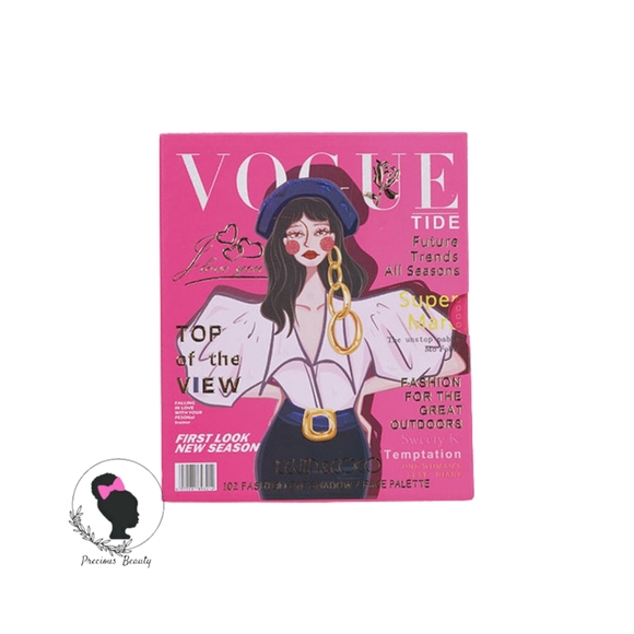 KEVIN&COCO Pink Vogue 102 Shades Eyeshadow Palette - Picture 3 of 3